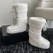 Μπότα σχεδιαστών Snow Moonboots Γυναικεία ανδρικά μακρύ φεγγάρι μαλλί αστράγαλο Μπότα μαύρο παπούτσι σουέτ Γούνα Μίνι μποτάκια Γούνινο ψηλό μπούτι_voghion.com