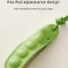 Fashion High-End Pendant Handmade Leather Keychain All-match Style Green Pea Bag Charm Trendy Accessory 250703_voghion.com