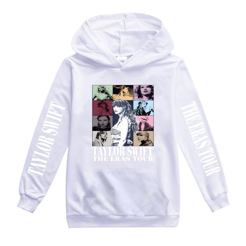Felpa con cappuccio e tasca con cappuccio Taylor Swift Bag Abbigliamento per bambini Ragazzi e ragazze 926_voghion.com