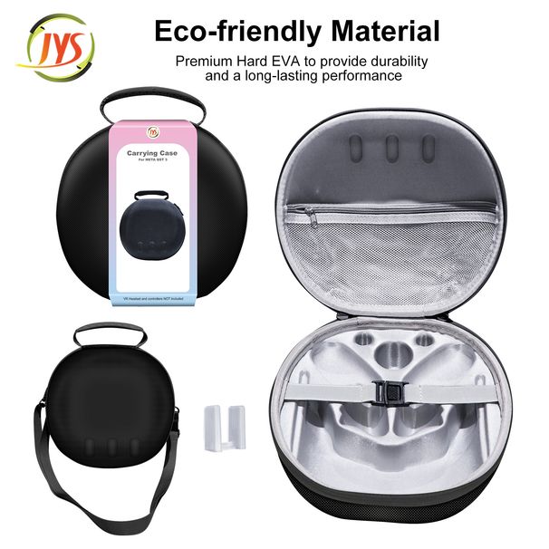 Borsa portaoggetti portatile con cerniera per VR, maniglia per casco VR, borsa protettiva portatile con cerniera a tracolla_voghion.com