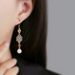 Ancient With Horse Face Skirt Women New Chinese Style Hanfu Earrings Cheongsam High-end Mosquito Coil Ear Clips_voghion.com