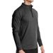 Hue Hue Hue Hue 2024 Autumn European And American Men's Long Sleeve Quick-Dry Sports Running Pullover Half-Zip Solid Color_voghion.com