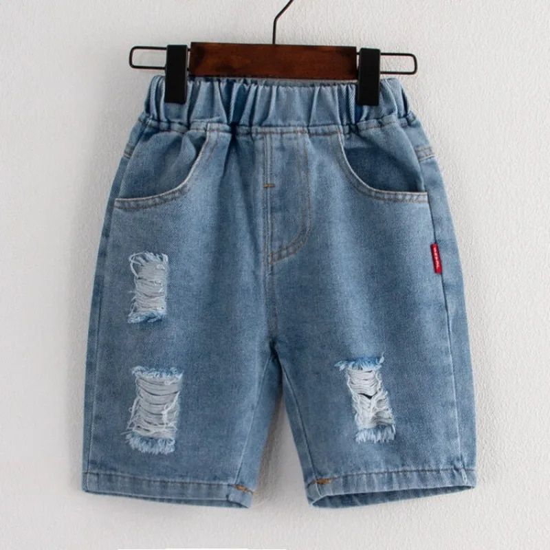 2-14years Summer Jeans Baby Boys Denim Children Shorts Pants Casual Kids Boy Cowboy Clothes_voghion.com