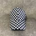 Berretto da baseball con scacchiera plaid per bambini, coppia di studenti coreani, cappello con lingua d'anatra hip-hop_voghion.com