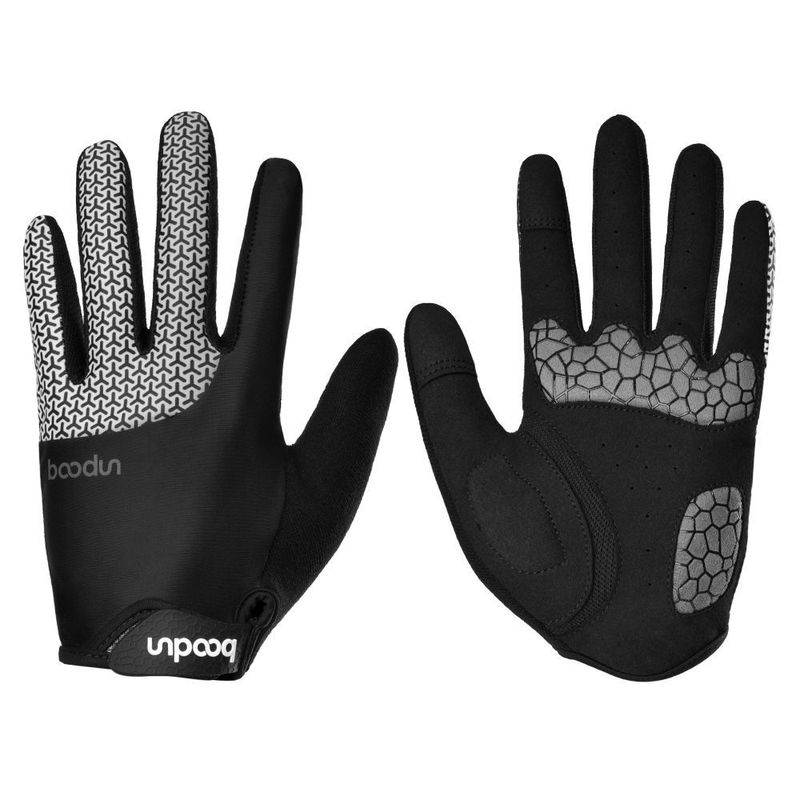 Boden New Long Finger Bicycle Breathable Shockproof Palm Pads Outdoor Cycling Gloves_voghion.com