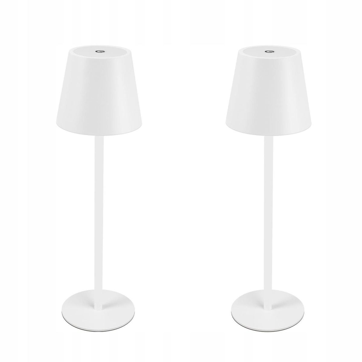 Glitzerlife Tischlampe Akku Nachttischlampe Led 2er Set - Weiß Kabellos 2600mhA Aussentischleuchte Touch Dimmbar Akkulampe USB Akkuleuchte_voghion.com