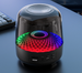 Altoparlante Bluetooth portatile subwoofer Huaqiangbei Harman di quarta generazione, luce d'atmosfera RGB wireless per la casa, versione in vetro_voghion.com