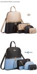 Backpacks for Women 2023 New Product Launch: Top Quality Large Capacity Four-piece Single Shoulder Cross-body Bag High-end Women's Bags_voghion.com
