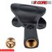 5 Core Microphone Clips for all Handheld Transmitters Universal Adjustable Mic Clips with 5/8" Male to 3/8" Female Screw Adapter Suitable for Handheld_voghion.com
