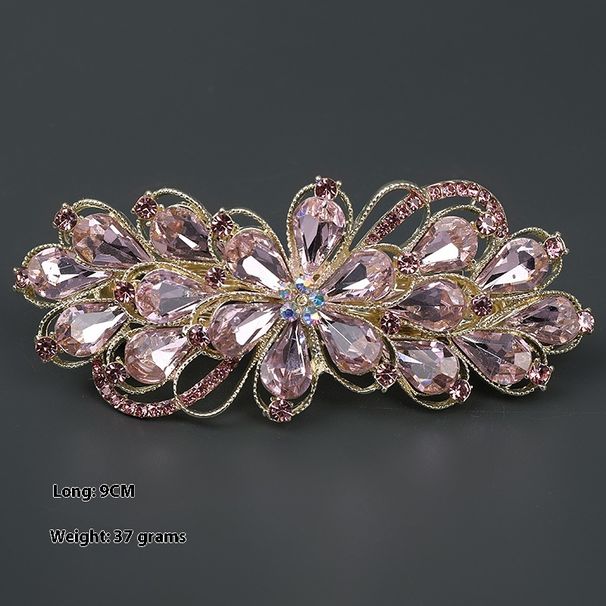 8 cm Grande Primavera Temperamento da Moda, Mãe Parte de Trás da Cabeça, Clipe Cruzado, Acessório de Cabelo_voghion.com