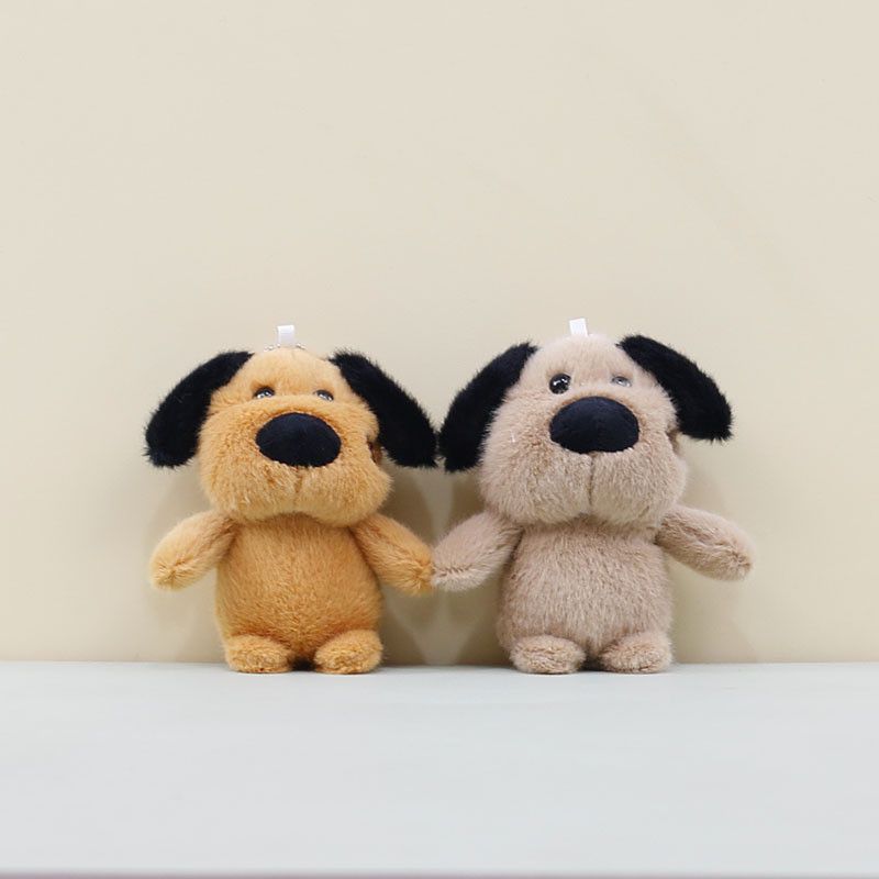 Plush Cartoon Adorable Dog Keychain Soft Doll Keychain For Pet Lovers Cute_voghion.com