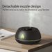 Humidifier RYYD Simulation Home Office Ultrasonic Diffuser Desktop Atmosphere Lamp Flame Aromatherapy Hine_voghion.com