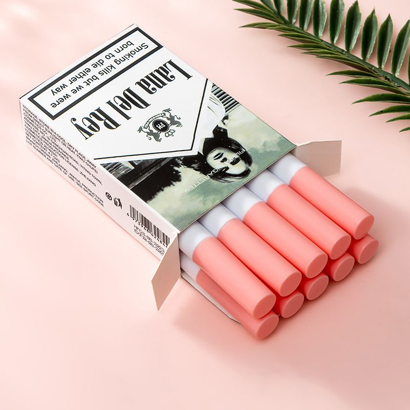 MUGE LEEN 10-teiliges mattes Lipgloss-Set_voghion.com