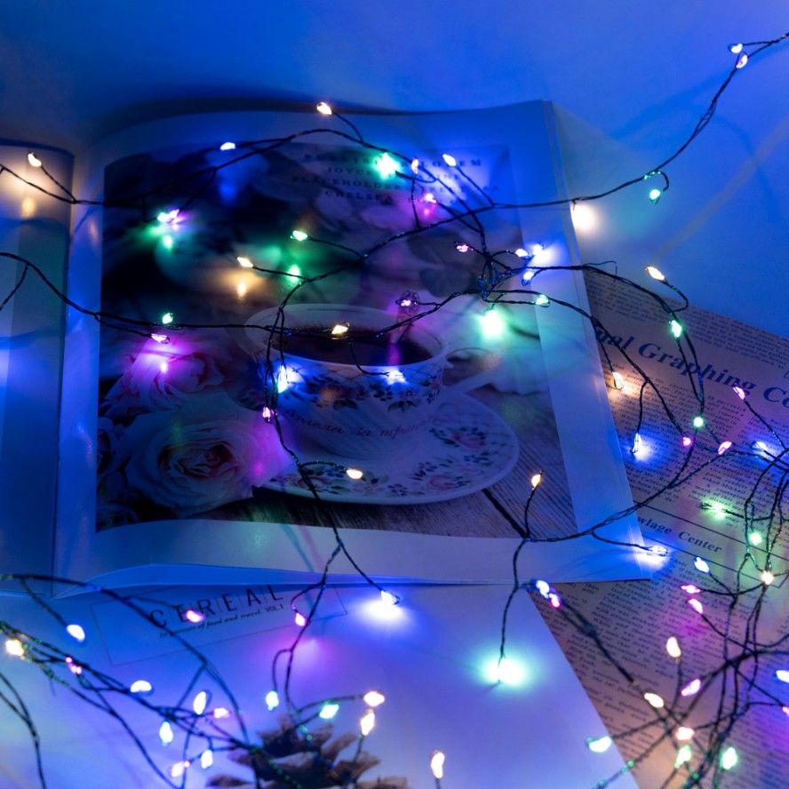 6M-42M LED Lichterkette Cluster Feuerwerkskörper Lichterketten Weihnachtsgirlande Für Geburtstag Home Neujahr Weihnachtsbaum Dekor Lampen_voghion.com