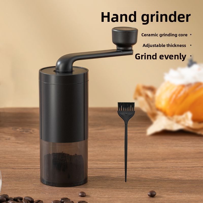【Hand-Crank Grinder】Coffee Bean Grinder Washable Adjustable Coarseness Hand-Cranked Coffee Powder_voghion.com