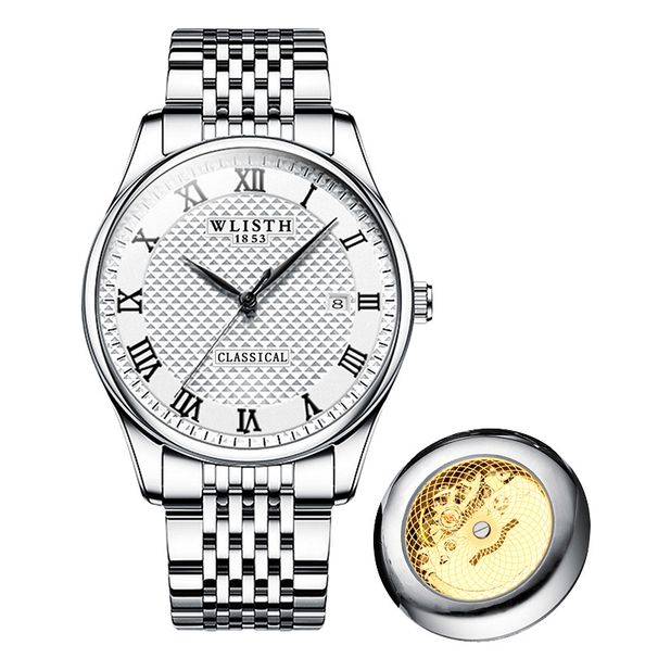 Modische und minimalistische Quarzuhren für Männer, wasserdichte Herrenuhren mit Doppelkalender, gefälschte mechanische Uhren, grenzüberschreitende Außenhandelsuhren_voghion.com