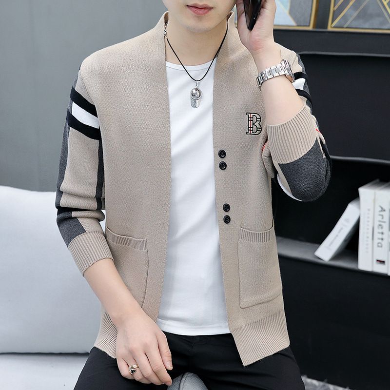 P9neue trendige Marke Herren Strickjacken trendige Mode Herbst Pullover Herren Tops Herren Herbst Jacken für Männer_voghion.com