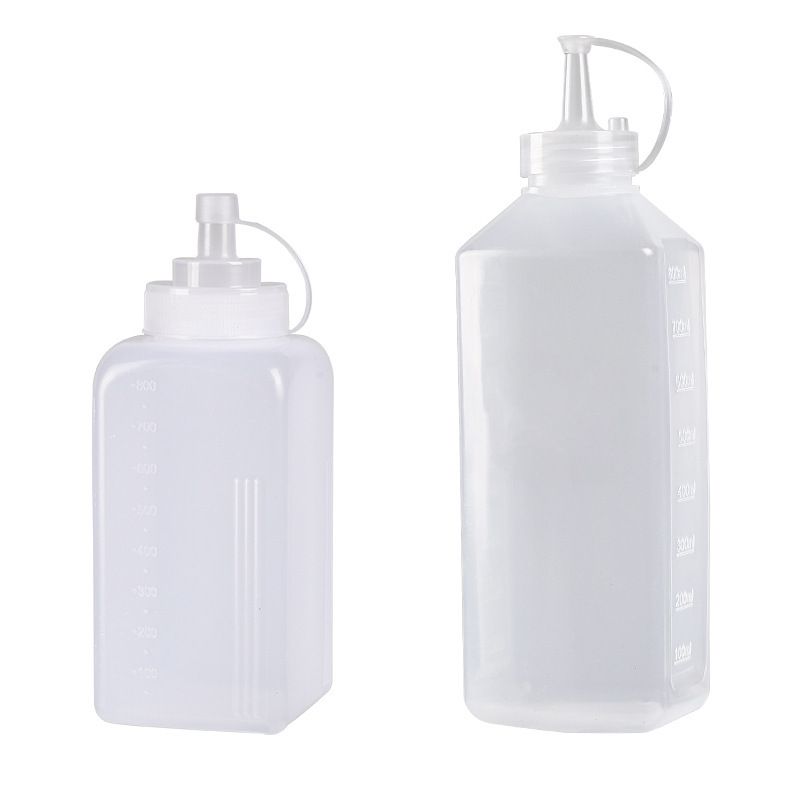 Bottiglia per condimenti con coperchio in plastica, dispenser per condimenti per insalata e marmellata, accessori da cucina_voghion.com