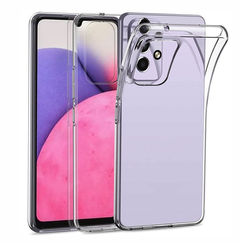Coque de téléphone en silicone ultra mince pour Samsung Galaxy S21 S20Fe S22 Ultra A53 A52 A72 A73 A51 A71 A13 A23 A33 A02S coque arrière transparente_voghion.com