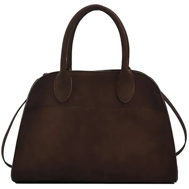 Designer 2025 Tote voor vrouwen Dames suède handtas Vintage handvat Mode retro schoudertas Werk leren tas_voghion.com