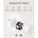 GHome Smart Mini Plug Compatible With Alexa And Google Home, WiFi Smart Outlet Socket Remote Control With Timer Function, Only Supports 2.4GHz Network, No Hub Required, ETL FCC Listed (4 Pack), White_voghion.com