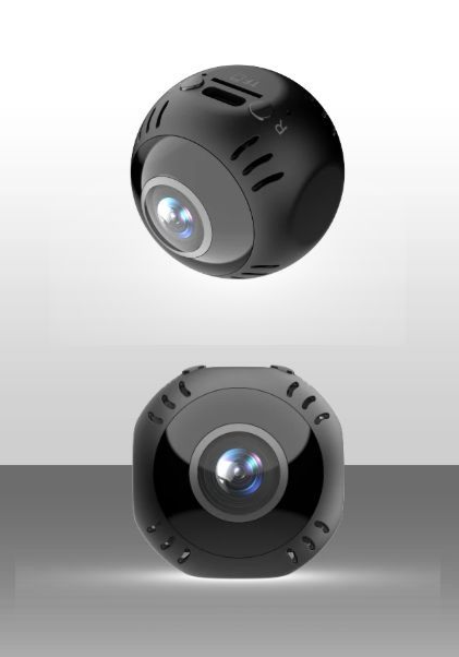 Panoramik Geniş Açılı Gözetim Ev Ağı Kamerası İç Mekan WiFi Uzaktan Kumanda Mobil Görüntüleme HD Gece Görüşü_voghion.com