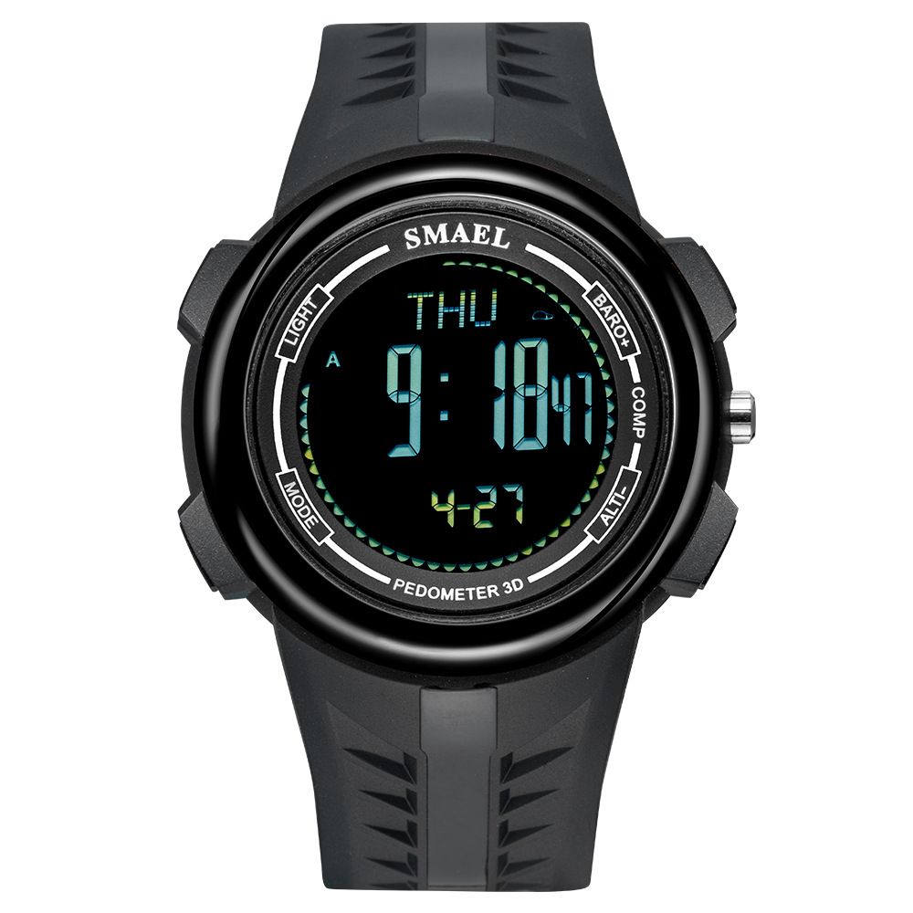 SMAEL Smael 8021 Sport Bluetooth Smart Watch Step Reminder Watch Supports IOS Android Electronic Watch_voghion.com