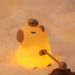 Smart Voice Tap Capybara Holz Fisch Geschenk Internet Promi Jungen Mädchen Silikon Nachtlicht_voghion.com