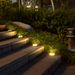 Solar LED Ground Lights Outdoor, Waterproof Landscape Garden Lights For Yard, Lawn, Pathway & Stairs, 8LED With Large Solar Panel_voghion.com