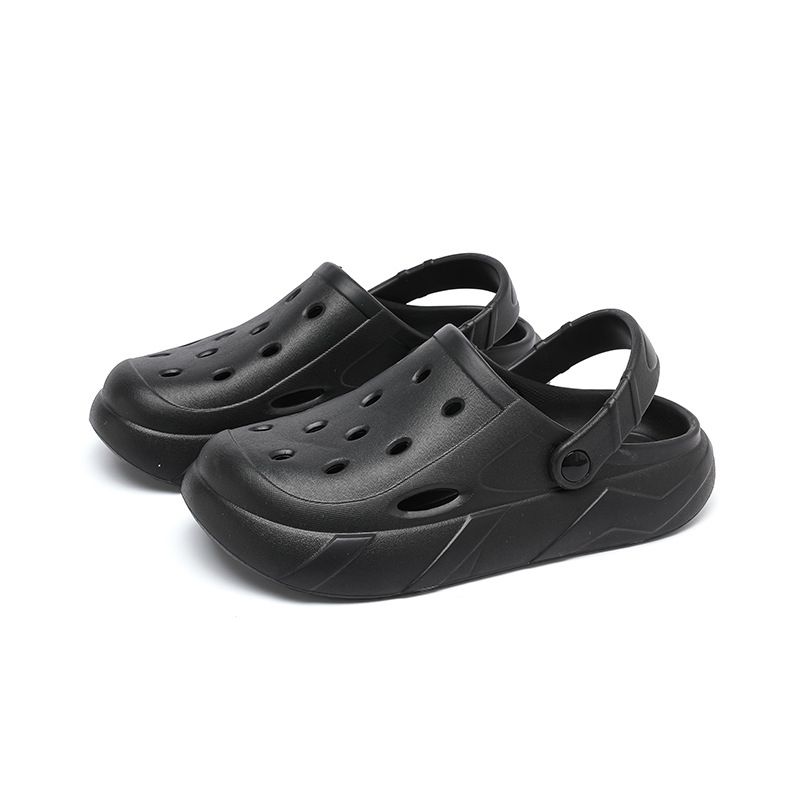 2024 nya modeskor med hål för män sommar utomhuskläder Baotou tofflor män halkfria och luktborttagande eva beach tofflor_voghion.com