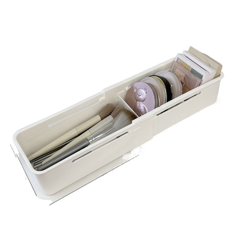 Family Organizer Telescopic Cosmetics Drawer Storage Partition Makeup Brush Dressing Table Lipstick Storage_voghion.com