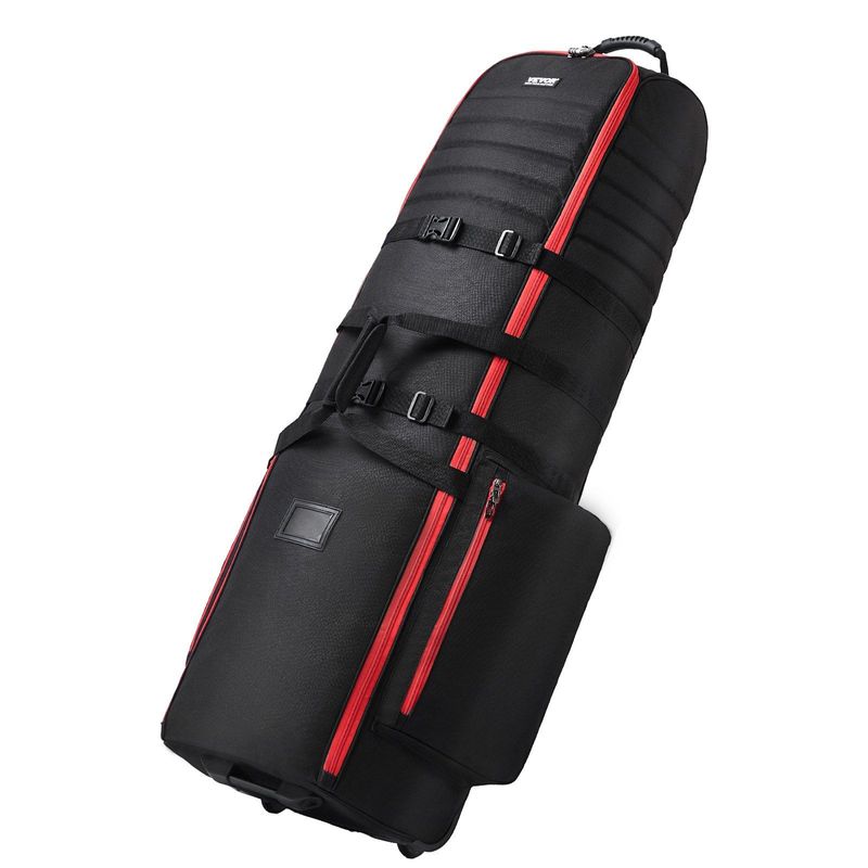 VEVOR Golf Club Travel Bag Golf Luggage Case Cover With Wheels 1800D Oxford_voghion.com