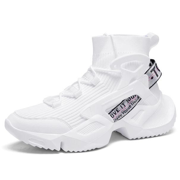 Herren Sneakers 2025 Frühling Sommer Atmungsaktive High Top Herrenschuhe Große Größe 45 46 Herren Sockenschuhe Retro Casual Herrenstiefel Herren_voghion.com