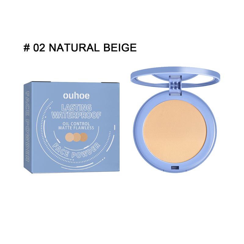 OUHOE has no time, lasting, hard to take off makeup, makeup powder, natural, light, breathable, set powder_voghion.com