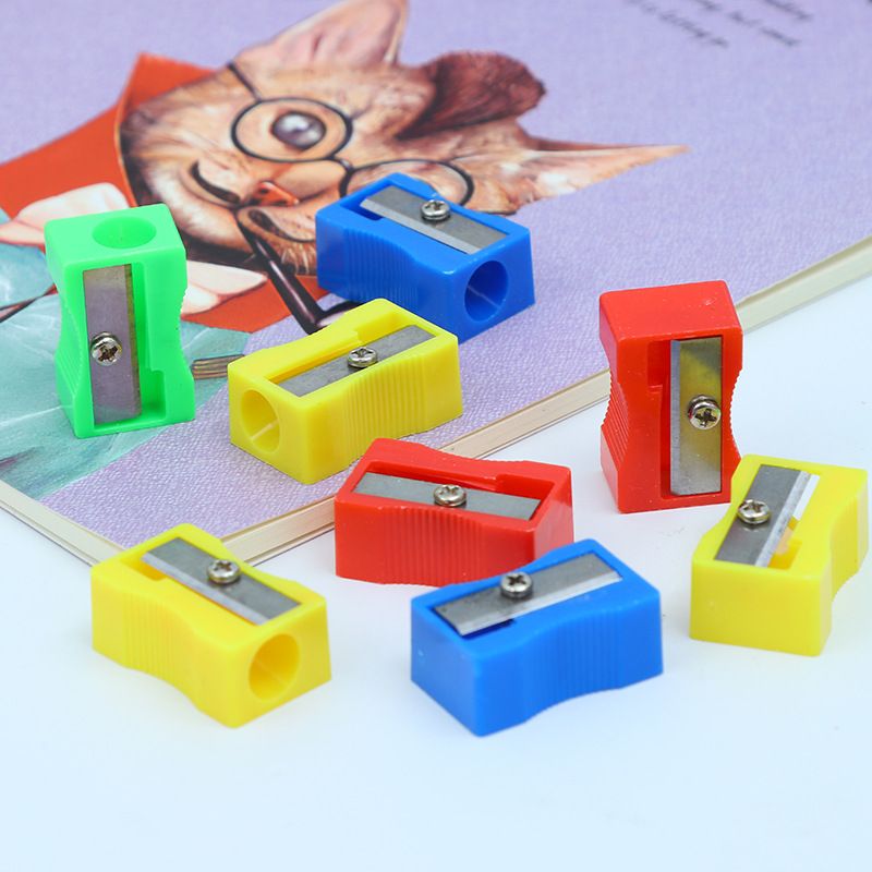 Qili Black Wood Pencils With Rhinestones, HB Graphite, Colorful Erasers & Sharpener - Fun & Creative School Supplies For Kids (12-Pack)_voghion.com