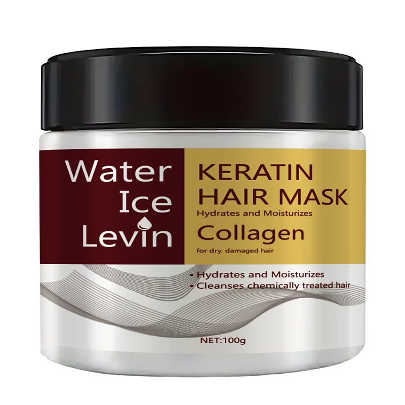 Keratin Kolajen Saç Maskesi Çift Yağ Kontrolü Nemlendirici Saç Kremi Yumuşak Pürüzsüz Kabarma Hasarlı Onarım Canlandırıcı Saç Bakımı_voghion.com