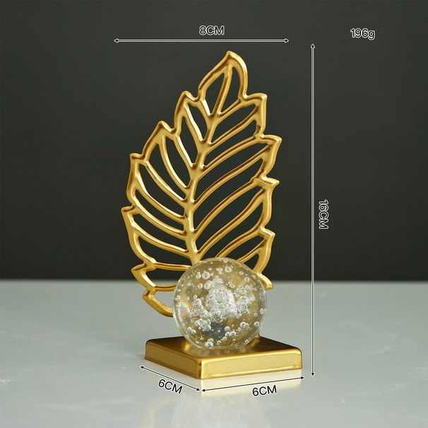 Decorazione a forma di sfera di cristallo in ferro fatta a mano ispirata allo stile nordico, sfere geometriche minimaliste per soggiorno e ufficio - Set di 5 design unici (stili dalla A alla E)_voghion.com