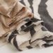 Sciarpa calda da donna in cashmere semplice, versatile, con motivo zebrato spesso autunnale e invernale alla moda_voghion.com