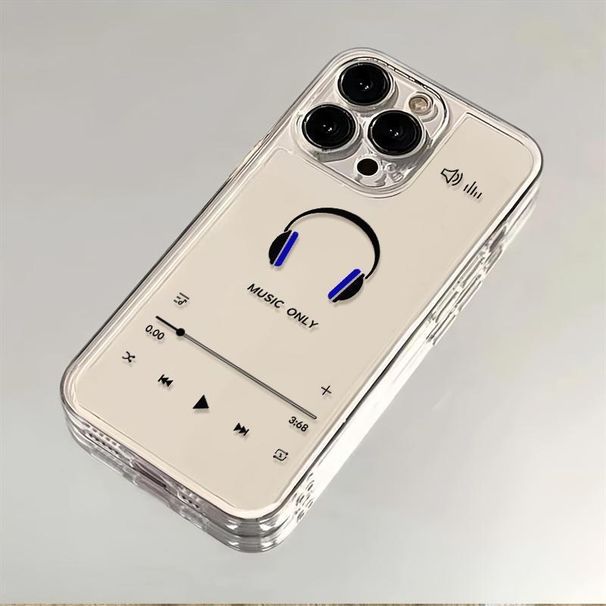 Personalizzato Creativo Nuovo Semplice Adatto per 16/15 Pro Max Copertura completa 14/13/12 Antiurto 11 Silicone Morbido X_voghion.com