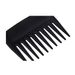 Sand flesh black plastic for men's hair care special square small head comb 50048_voghion.com