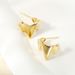 S Sterg Sier Irregular Wave Women's All-match Light Design Retro Earrings_voghion.com