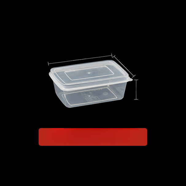 Rectangular Thickened Grade PP Fresh-Keeping Plastic Fruit Meat Food Refrigerator Box Refrigerated Storage Container_voghion.com