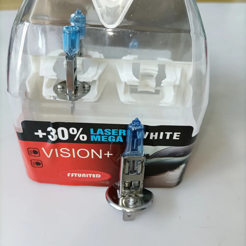 Ampoule halogène Super blanche H1 24V 100W, pour phare de voiture, lampe halogène pour moto, Stock ue_voghion.com