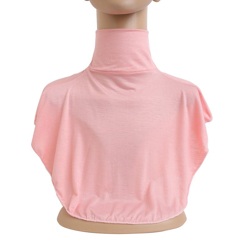 Copricollo alto da donna araba in cotone e seta H010_voghion.com