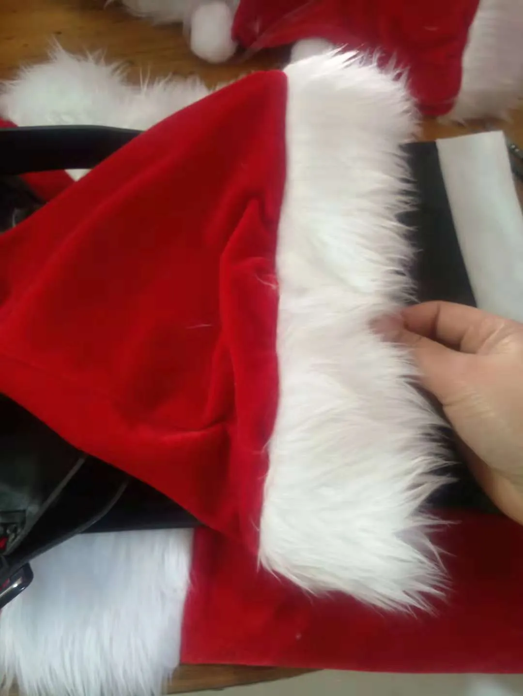 Santa Claus Costume Christmas cosplay gold velvet suit adult role playing performance costume_voghion.com
