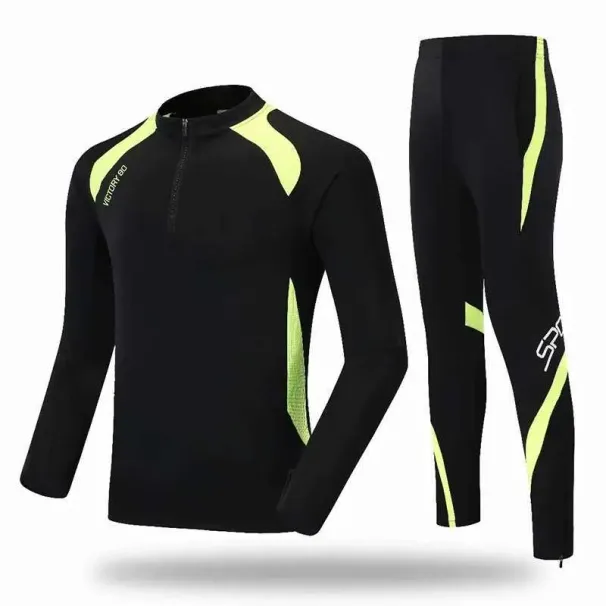 Soccer Tracksuit For Mens Kids Football Training Uniform Spring Sports Clothing Boys Long Sleeve Sportswear Can Custom_voghion.com
