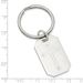 Rhodium-plated Kelly Waters Cross Engraveable Key Ring_voghion.com