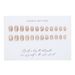 Spring And Summer Whitening Dressing New Milk Tea Brown Cat Eye Full Diamond Finished Nail Tips Sparkling_voghion.com