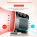 Portable Office Fan Heater Mini 1500W Electric Infrared Heater Electric Home Heater Air Warmer Silent convector Handy Heater_voghion.com