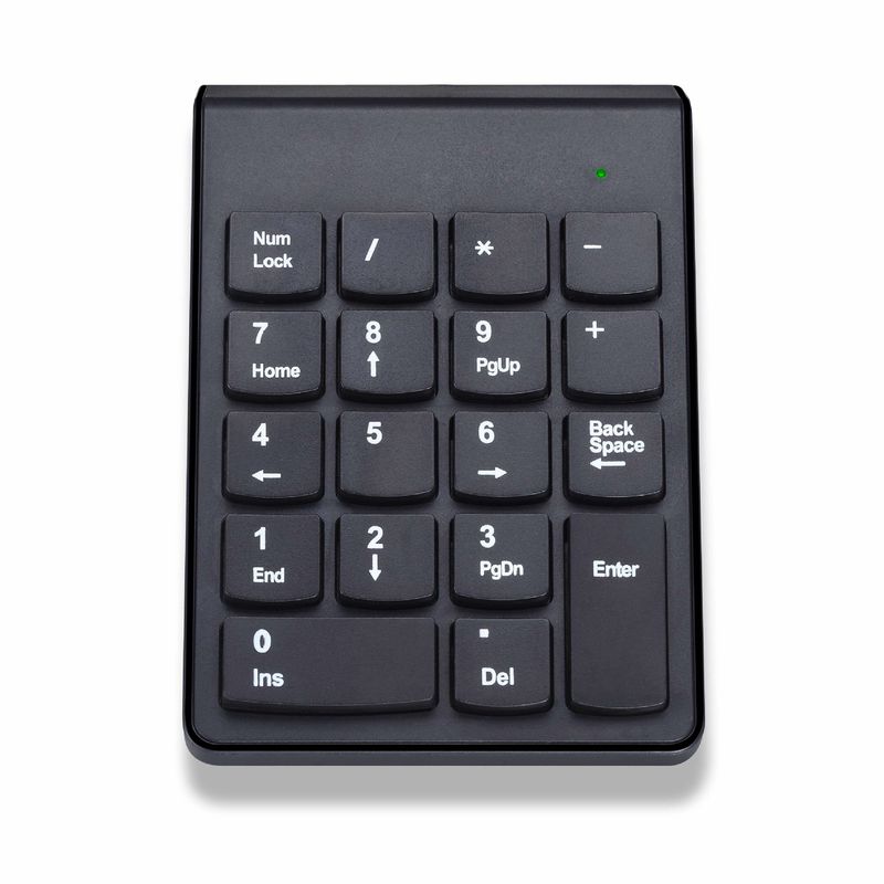 Drahtlose Tragbare Schnelle Antwort Ergonomische USB Empfänger Universal Zubehör 18 Tasten Batterie Powered Computer Numerische_voghion.com